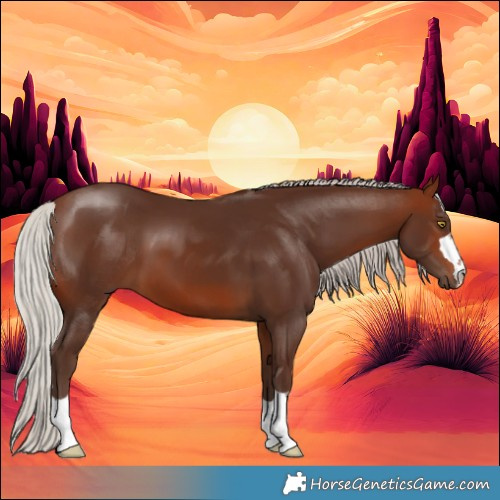 Horse Color:Silver Brown 