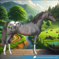 Horse Color:Brown Blanket Rabicano