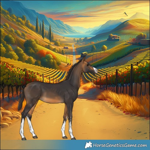 Horse Color:White Spotted Buckskin