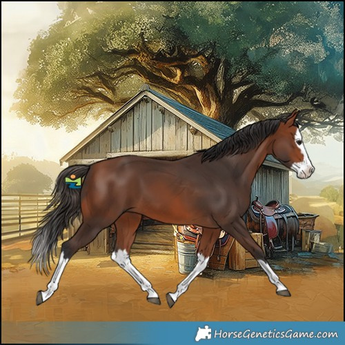 Horse Color:Bay Splash