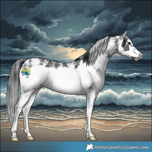 Horse Color:Black Sabino Frame 
