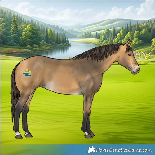 Horse Color:Buckskin