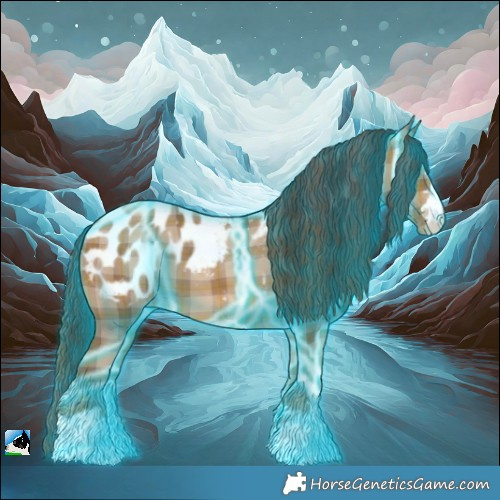 Horse Color:Thunderstruck Plaid  Sable Champagne Appaloosa 