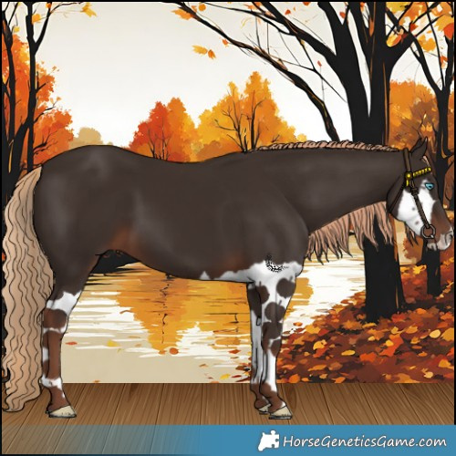 Horse Color:Liver Chestnut Splash 
