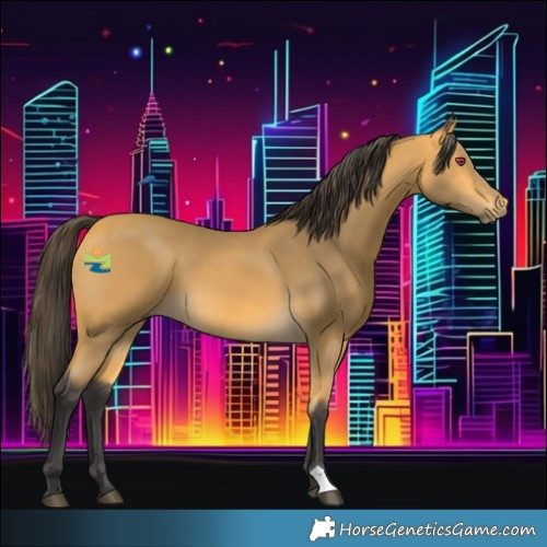 Horse Color:Buckskin 