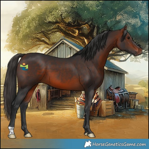 Horse Color:Bay 