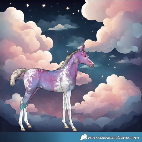 Horse Color:Painted Silver Brown Dun Tobiano 