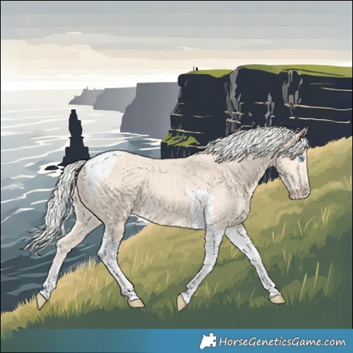 Horse Color:Cremello Tobiano 