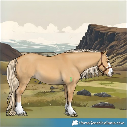 Horse Color:Palomino Dun 