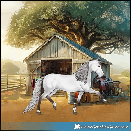Horse Color:Chocolate Silver Bay Chinchilla Dun 