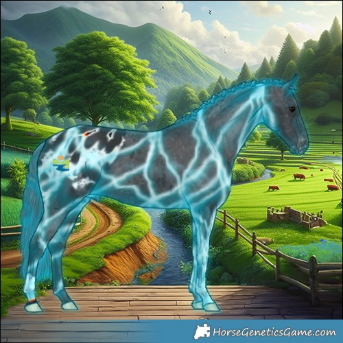 Horse Color:Thunderstruck Black Blanket 
