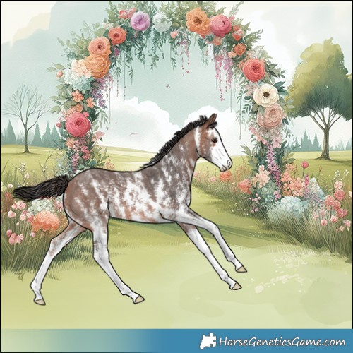 Horse Color:Bay Sabino