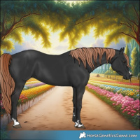 Horse Color:Liver Chestnut 