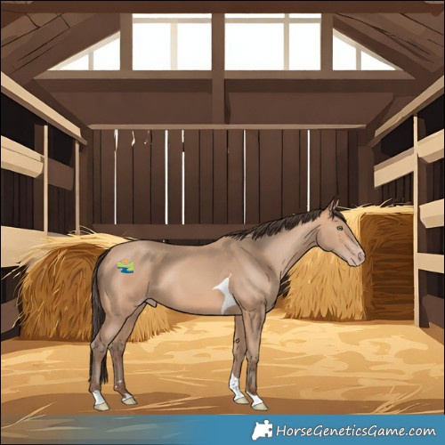 Horse Color:Amber Champagne Tobiano 