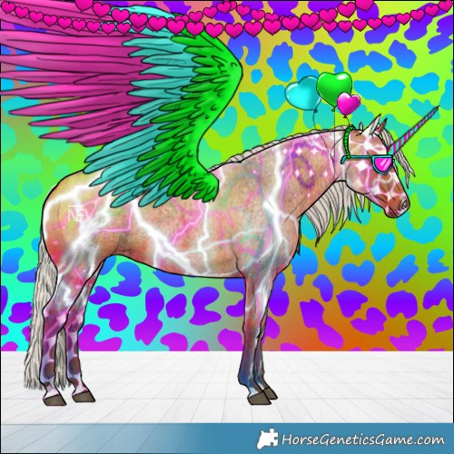 Horse Color:Silver Bay Roan 