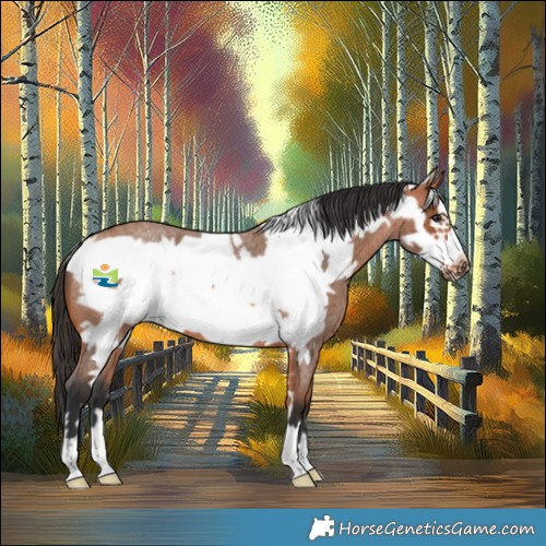 Horse Color:Bay Roan Frame 