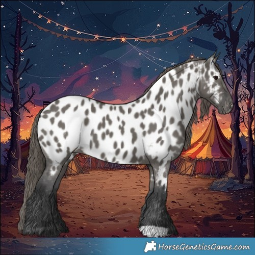 Horse Color:Grullo Appaloosa