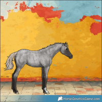 Horse Color:Gray Silver Blue Roan Rabicano 