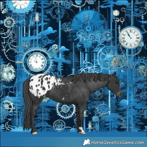Horse Color:Black Blanket 