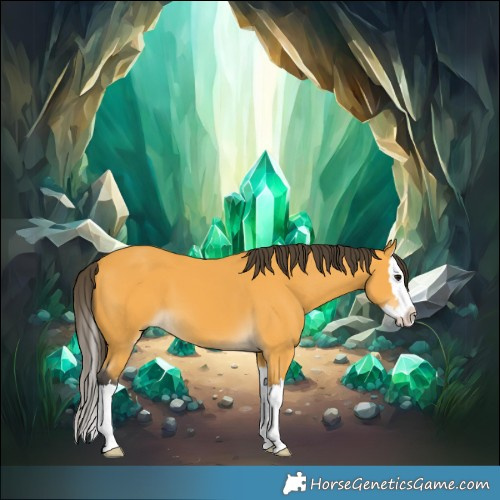 Horse Color:Buckskin Splash 
