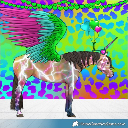 Horse Color:Buckskin 
