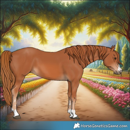 Horse Color:Chestnut 