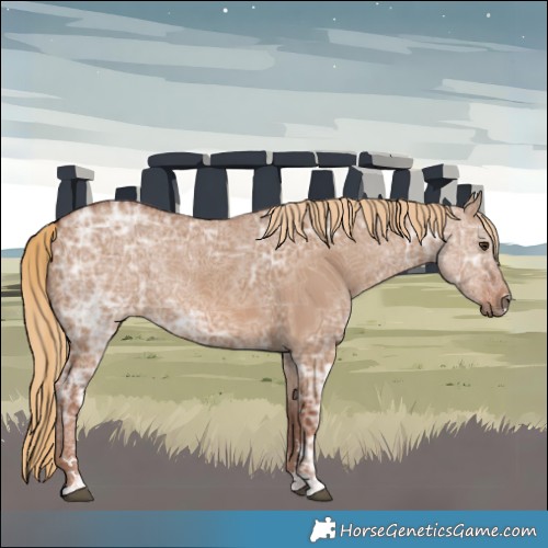 Horse Color:Red Dun Ice 