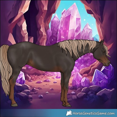 Horse Color:Liver Chestnut Rabicano 