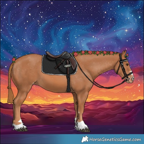 Horse Color:Chestnut Varnish