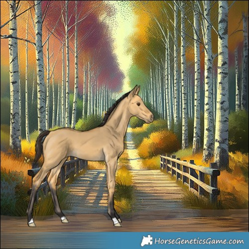 Horse Color:Buckskin Dun 