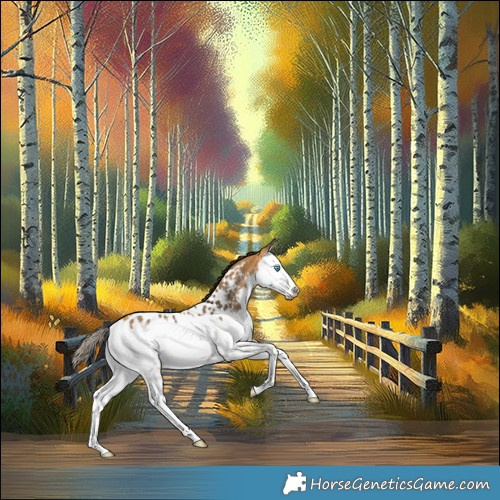 Horse Color:Buckskin Splash Appaloosa Rabicano 