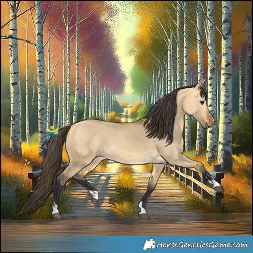 Horse Color:Buckskin Dun 