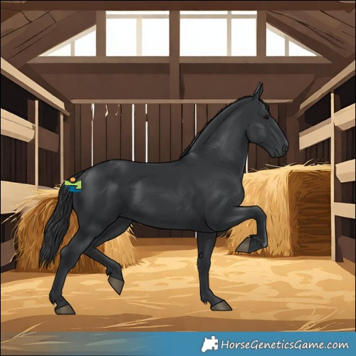 Horse Color:Black 