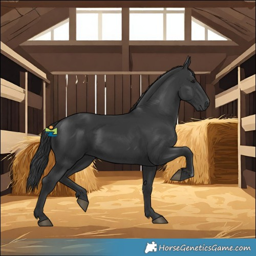 Horse Color:Black 