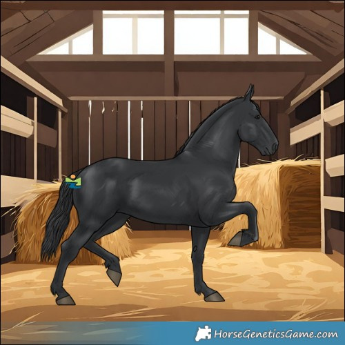 Horse Color:Black 