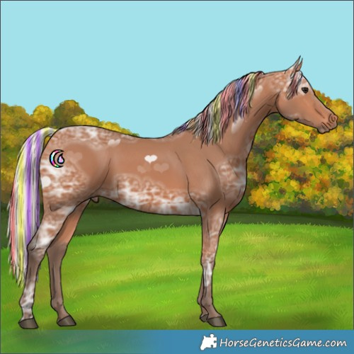 Horse Color:Painted Silver Bay Ice 