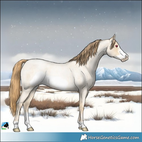Horse Color:Sable Cream Champagne Roan Pearl Sabino Frame 