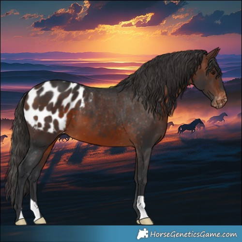 Horse Color:Brown Blanket 
