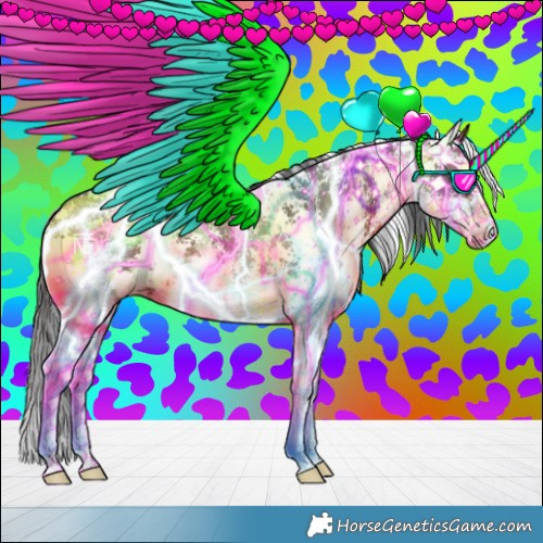 Horse Color:Bay Sabino 