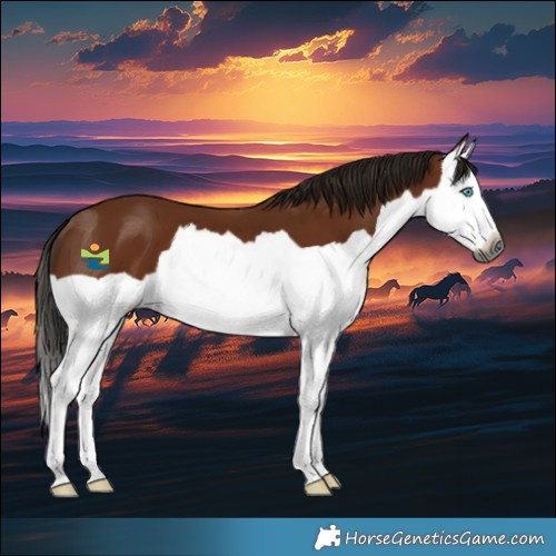 Horse Color:Gray Bay Splash