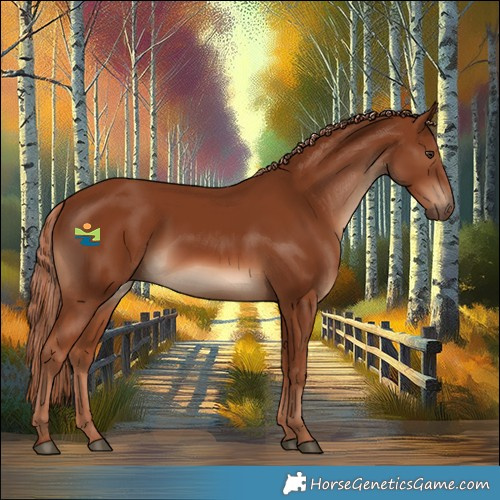 Horse Color:Chestnut 