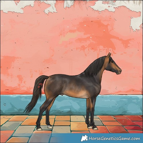 Horse Color:Buckskin Rabicano 