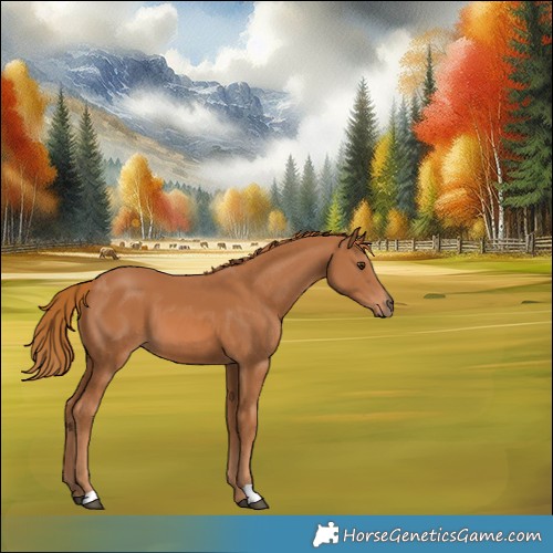 Horse Color:Chestnut 