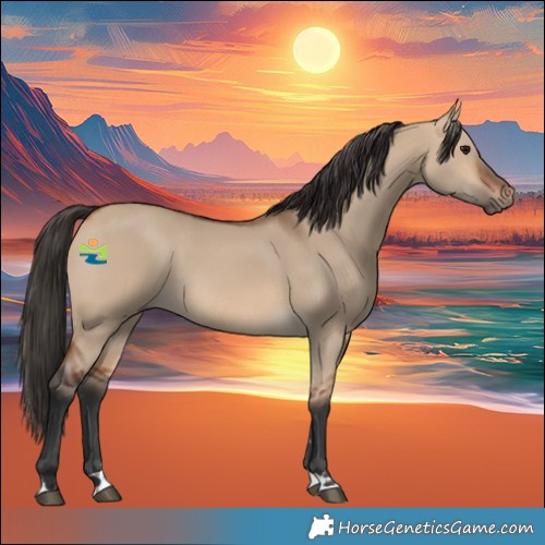 Horse Color:Bay Dun 