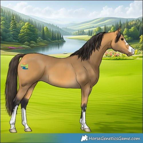 Horse Color:Buckskin 