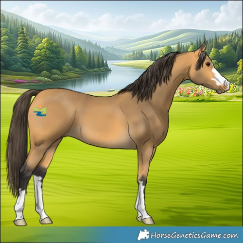 Horse Color:Buckskin 