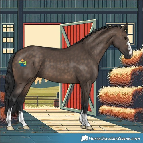 Horse Color:Brown Dun 