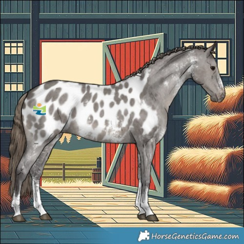 Horse Color:Smoky Grullo Sabino Blanket 