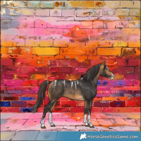 Horse Color:Powder White Buckskin Splash 