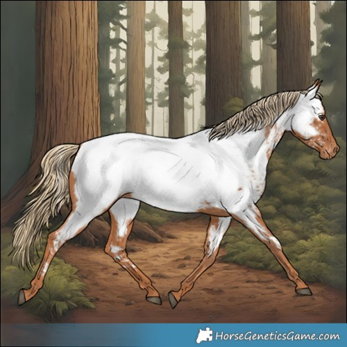 Horse Color:Chestnut Near Fewspot